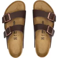 Birkenstock Sapato aberto 'Arizona' castanho escuro