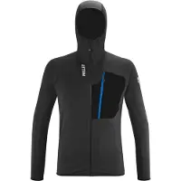 Millet - Vestuário caminhada - Trilogy Icon Lightgrid Hoodie M Black para Homem - Tamanho S - Preto