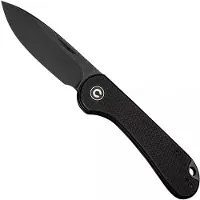CIVIVI Elementum Slip Joint C18062AJ-1 Black Stonewashed, Black G10, navalha slipjoint
