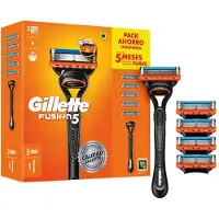 Gillette Máquina Fusion 5 + 5 Recargas 1 Conjunto