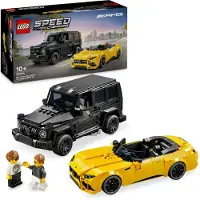 LEGO Jogo De Construção Speed Champions Mercedes-amg G 63 And Mercedes-amg Sl 63 808 Peças