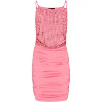 Mymo Vestido de bainha rosa / cor-de-rosa