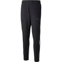 Puma Calças de desporto 'Team Cup' acinzentado / preto
