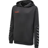 Hummel Sweatshirt de desporto 'Poly' azul real / cinzento / preto / branco