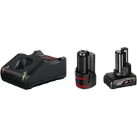 Bosch Professional Bateria Standard Starter 1x2.0ah + 1x4.0ah +gal 12v-40
