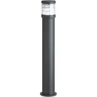 LCD Candeeiro de caminho 1267 com Lamelas Grafite Altura 92 cm