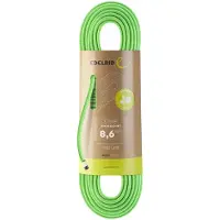 Edelrid - Cordas escalada - Siskin Eco Dry 8,6Mm Neon Green para Unissexo - Tamanho 70 m - Verde