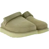 Ugg para mulher. 1138252 Socas de couro bege Goldenstar (37), Plano, Velcro, Casual