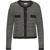 LASCANA Casaco de malha cinzento / preto