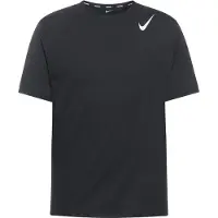 Nike Running - Vestuário trail corrida - M Dri-Fit ADV Aeroswift SS Top Black Summit White para Homem - Tamanho L - Preto