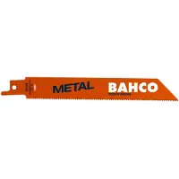 Bahco Conjunto De Lâminas De Sabre Bimetálicas Sandflex Para Corte De Metais 18 Dpp 150 Mm 5 Unidades