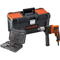 Black & Decker Kit De Furadeira De Impacto 850w