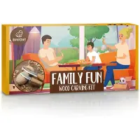 BeaverCraft Tools DIY09 Family Fun Wood Carving Kit, conjunto para talhar madeira