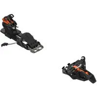 Salomon - Fixações ski travessia - Mtn Summit 12 BR Burnt Orange para Unissexo - Tamanho 100 mm - Preto
