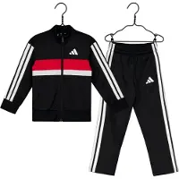 Adidas Fato de Treino em Tricô 3-Stripes Tiberio Seasonal Essentials – Criança
