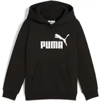 Puma Sweatshirt 'Ess No. 1' preto / branco