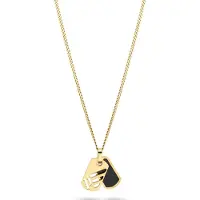 Police Gold-plated men´s steel Collana Lattitude PEAGN2211702