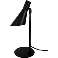 Dyberg Larsen Candeeiro de mesa DL12, preto, altura 39,5 cm, metal