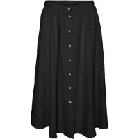 Vero Moda Saia Longa De Cintura Alta Melaney