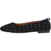 Pepe Jeans para mulher. PLS10420 Sandie, bailarinas em pele, preto (36), Plano, Camurça, Nenhum, Casual