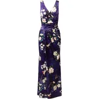 Kraimod Vestido de festa bege / azul escuro / cinzento basalto