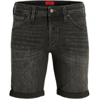 Jack & Jones Calças de ganga 'JJIRick JJFox' preto denim