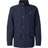 Gant para homem. 7006497 Casaco acolchoado Windcheater azul-marinho (XL), Casual, Poliéster