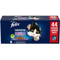Purina Felix Fantastic Mix Em Geleia Comida Húmida Para Gato 85g