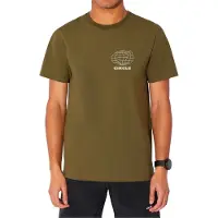 Circle - Vestuário trail corrida - Agility Run T-Shirt Moss para Homem - Tamanho S - Verde