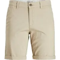 Jack & Jones Plus Calças chino 'JPSTDave' bege escuro