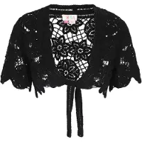 IZIA Bolero 'Spring Summer' preto