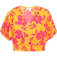 IZIA Top 'Fashion Look' amarelo / rosa