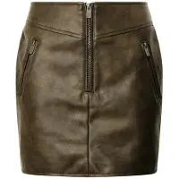 Pepe Jeans para mulher. PL901204 Saia Griffin verde (M), Casual, Poliéster