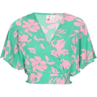 IZIA Top 'Fashion Look' turquesa / rosa claro