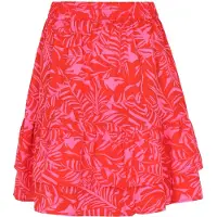 IZIA Saia rosa / vermelho-alaranjado