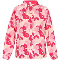 SANIKA Blusa bege / rosa / cor-de-rosa / rosa escuro / branco