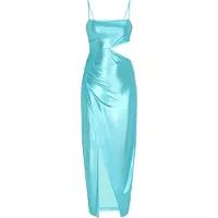 Faina Vestido aqua / azul claro