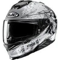 HJC i71 Taurus MC10SF Capacete Integral Mate/Branco/Preto/Cinzento S