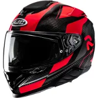 HJC RPHA 71 Carbon Hamil MC1 Carbono/Vermelho XL unissexo preto