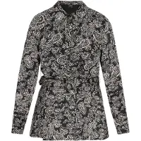 Usha Blusa creme / preto