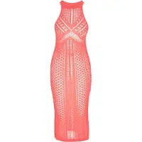 IZIA Vestido de praia coral