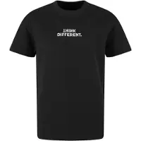 Mister tee Camisola 'Think Different' preto / branco