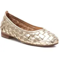 Carmela para mulher. 16166206-ORO Bailarinas em pele 161662 douradas (40), Couro, Plano, Nenhum, Casual