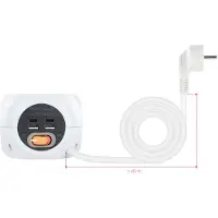 Nanocable Carregador 2xusb C/2xusb 16a