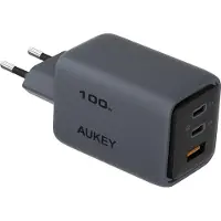Aukey Carregador De Parede Usb-a E Usb-c 30w
