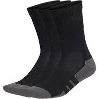 Adidas Meias de Cano Médio CLIMACOOL Essentials – 3 pares