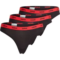 HUGO Tanga Stripe 10240727 3 Unidades