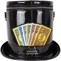 Loungefly Bolsa De Ombro Monopoly Top Hat