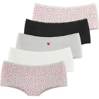 LASCANA Hipster acinzentado / vermelho / preto / branco