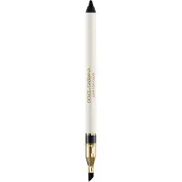 Dolce&Gabbana Lápis de Olhos Sleek Glider com Pincel Cor 01 Total Black - True Black 1,2 g
